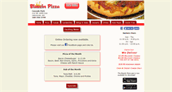 Desktop Screenshot of blazzinpizza.com